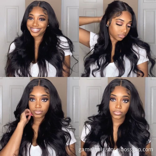13x4 Body Wave Lace Front Wigs Human Hair Brazilian Human Hair Wigs Cuticle Aligned Virgin Hair Wig